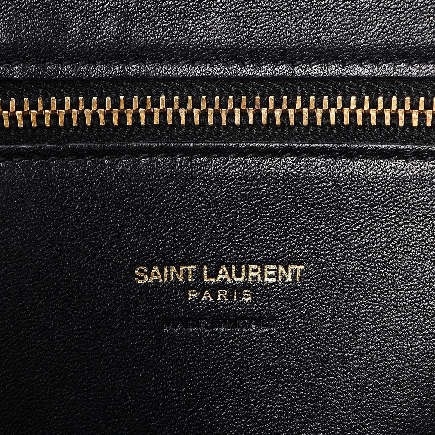Smooth Calfskin Medium Monogram Cabas Black