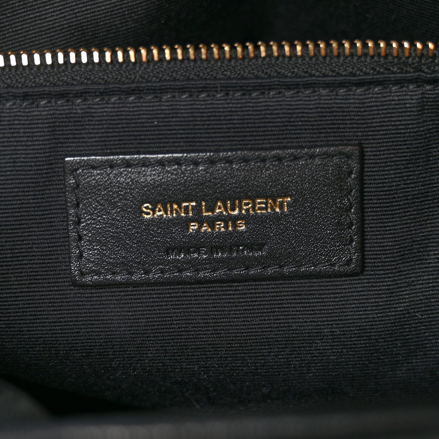 Saint Laurent Lambskin Quilted Small Loulou Puffer Monogram Chain Satchel Black 6 of 12