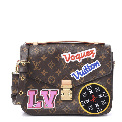 Louis Vuitton Monogram Patches Pochette Metis 1 of 8