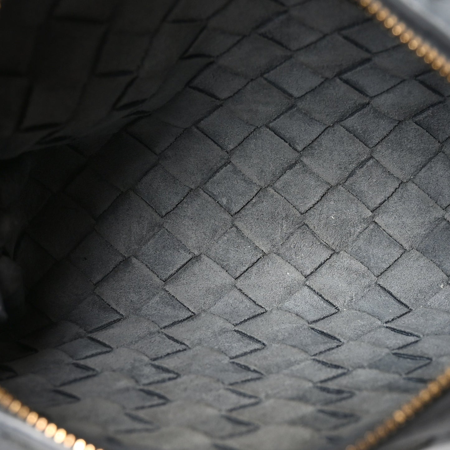 Nappa Intrecciato Mini Loop Camera Bag Thunder
