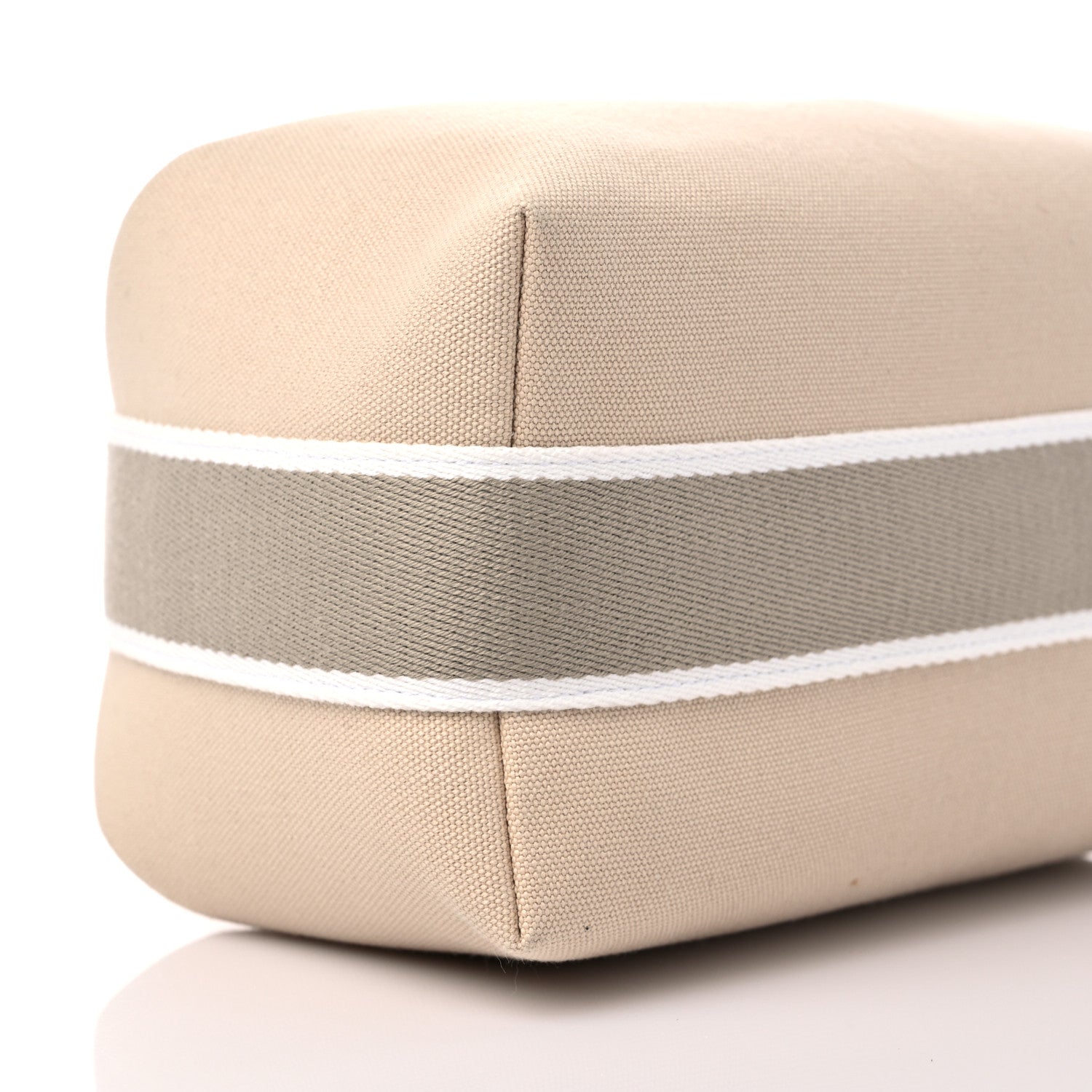 Hermes Canvas Small Bride-A-Brac Pouch Natural 8 of 9