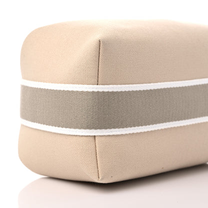 Hermes Canvas Small Bride-A-Brac Pouch Natural 8 of 9