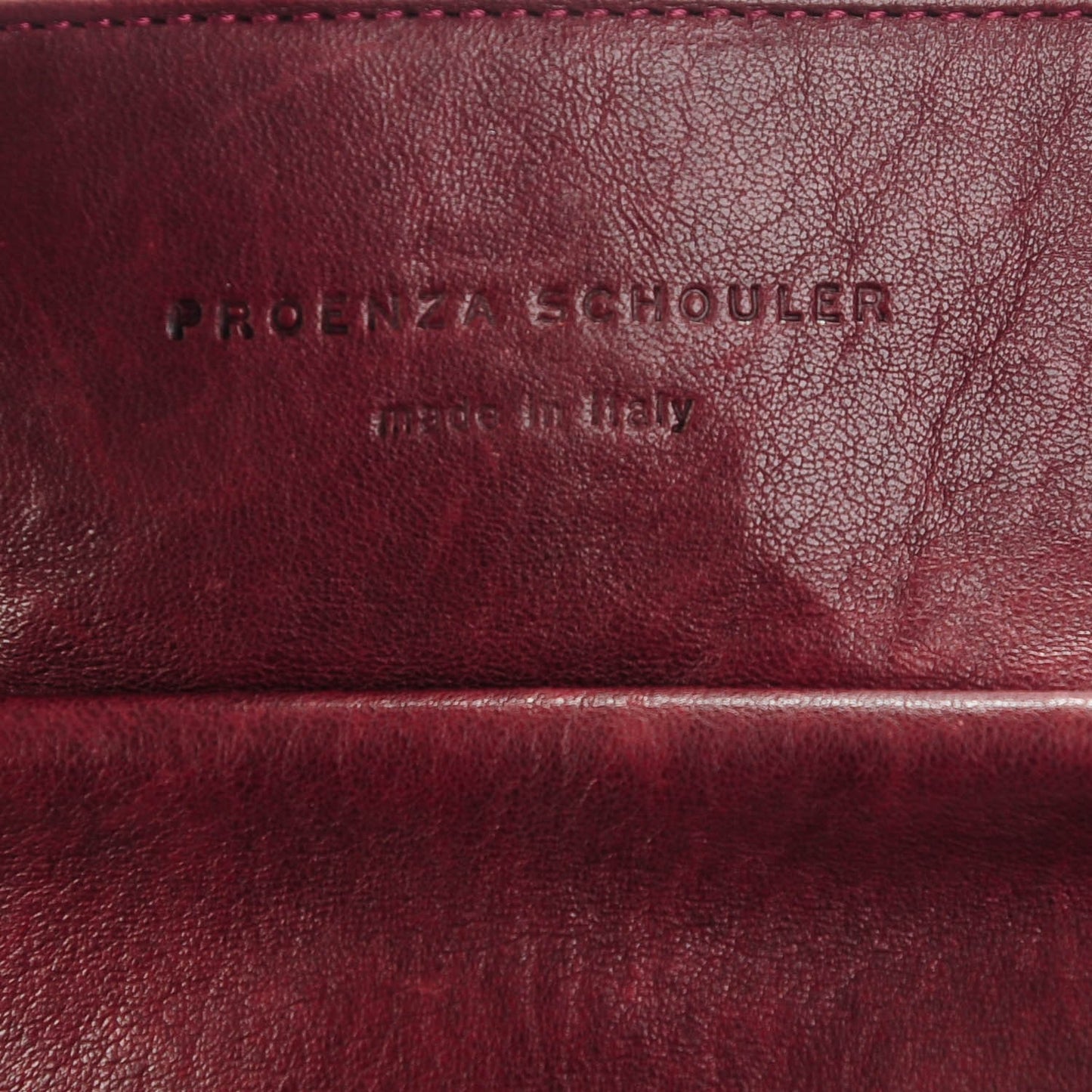 Lambskin Small PS1 Keep All Burgundy