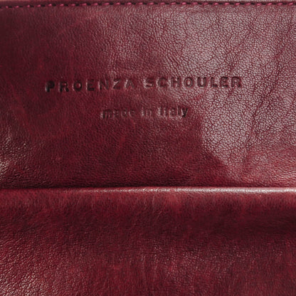Proenza Schouler Lambskin Small PS1 Keep All Burgundy 7 of 7