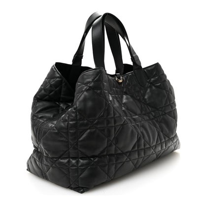 Christian Dior Calfskin Macrocannage Medium Toujours Black 4 of 11