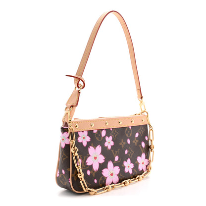 Louis Vuitton LV X TM Monogram Pochette Accessories Sakura Brown 3 of 10