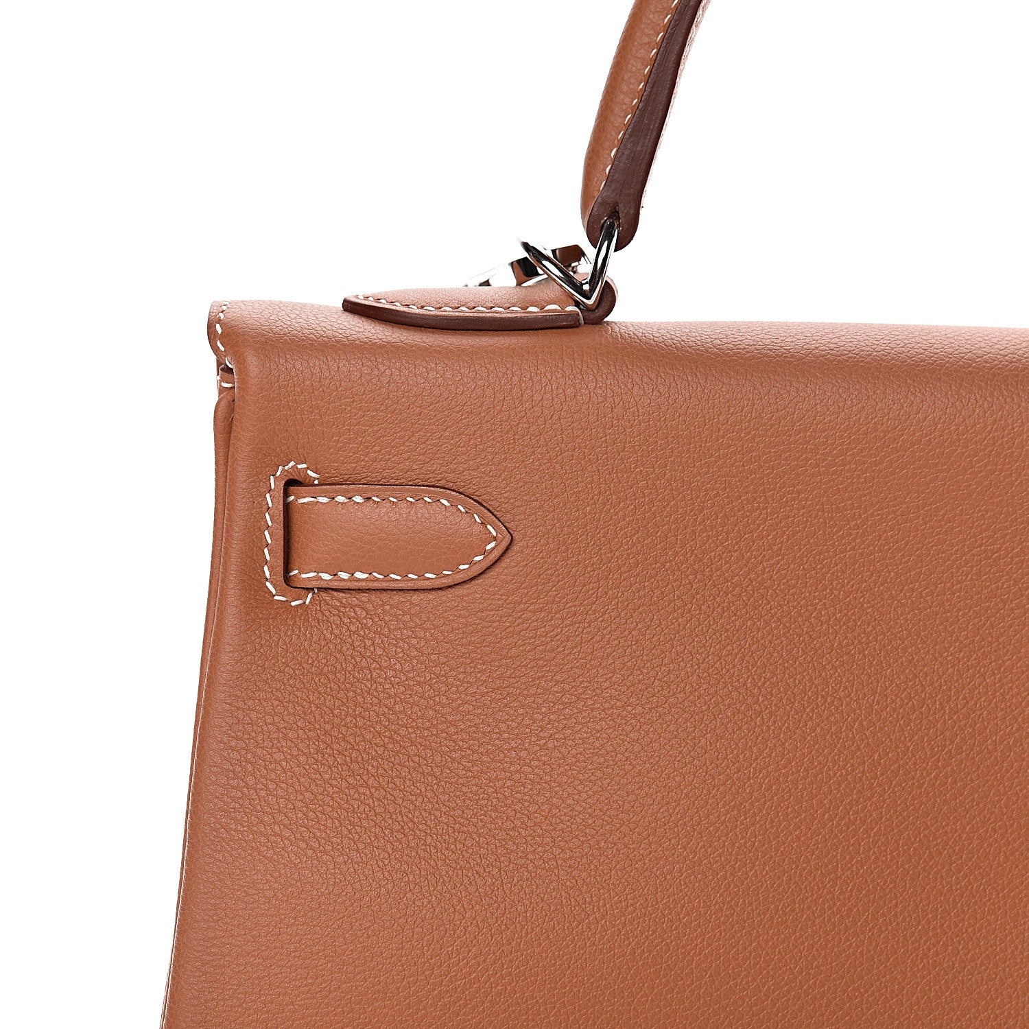 Hermes Evercolor Verso Kelly Retourne 32 Gold Rose Azalee 13 of 41