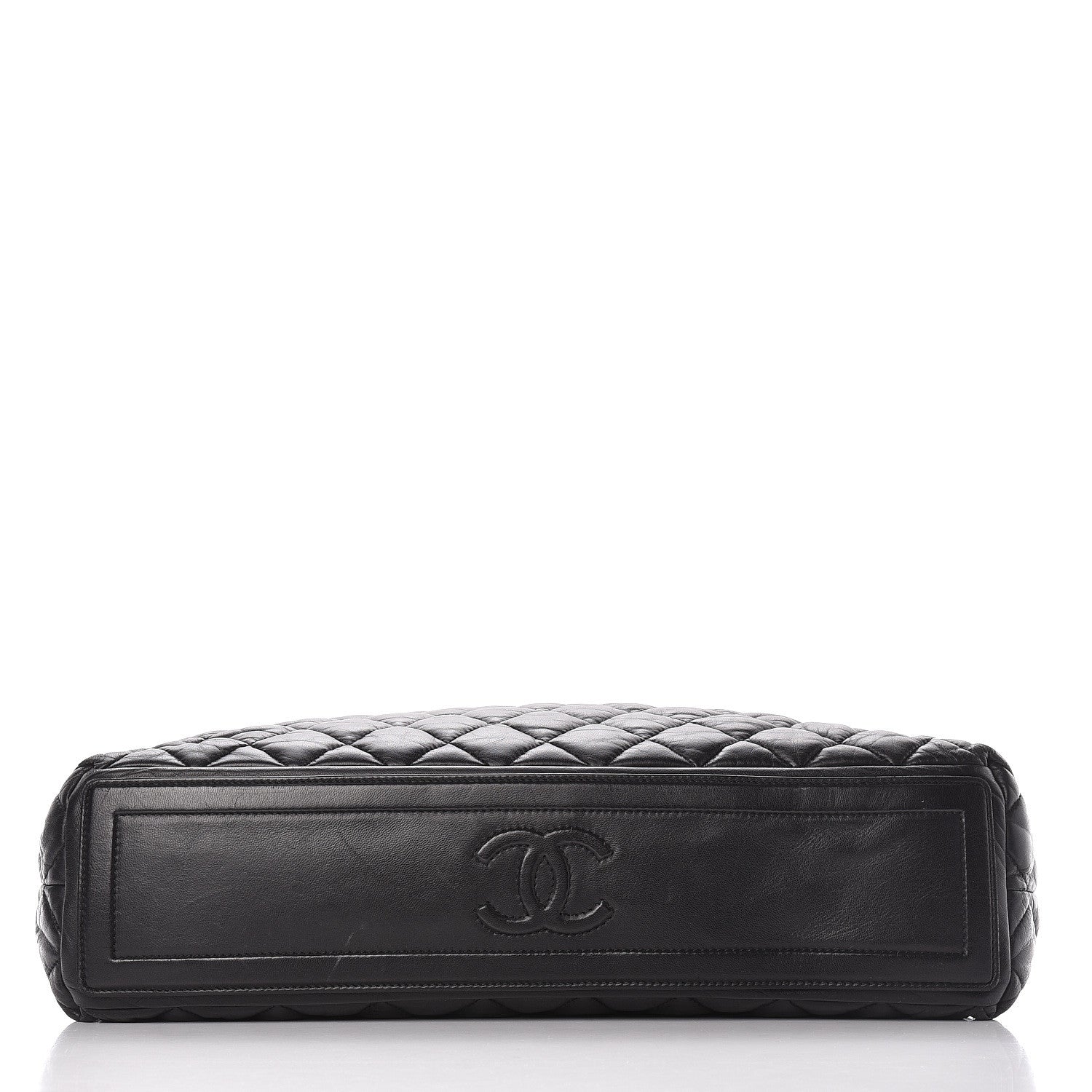 Chanel Lambskin Quilted Coco Cocoon Hobo Black 10 of 15