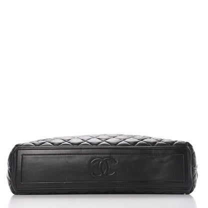 Chanel Lambskin Quilted Coco Cocoon Hobo Black 10 of 15