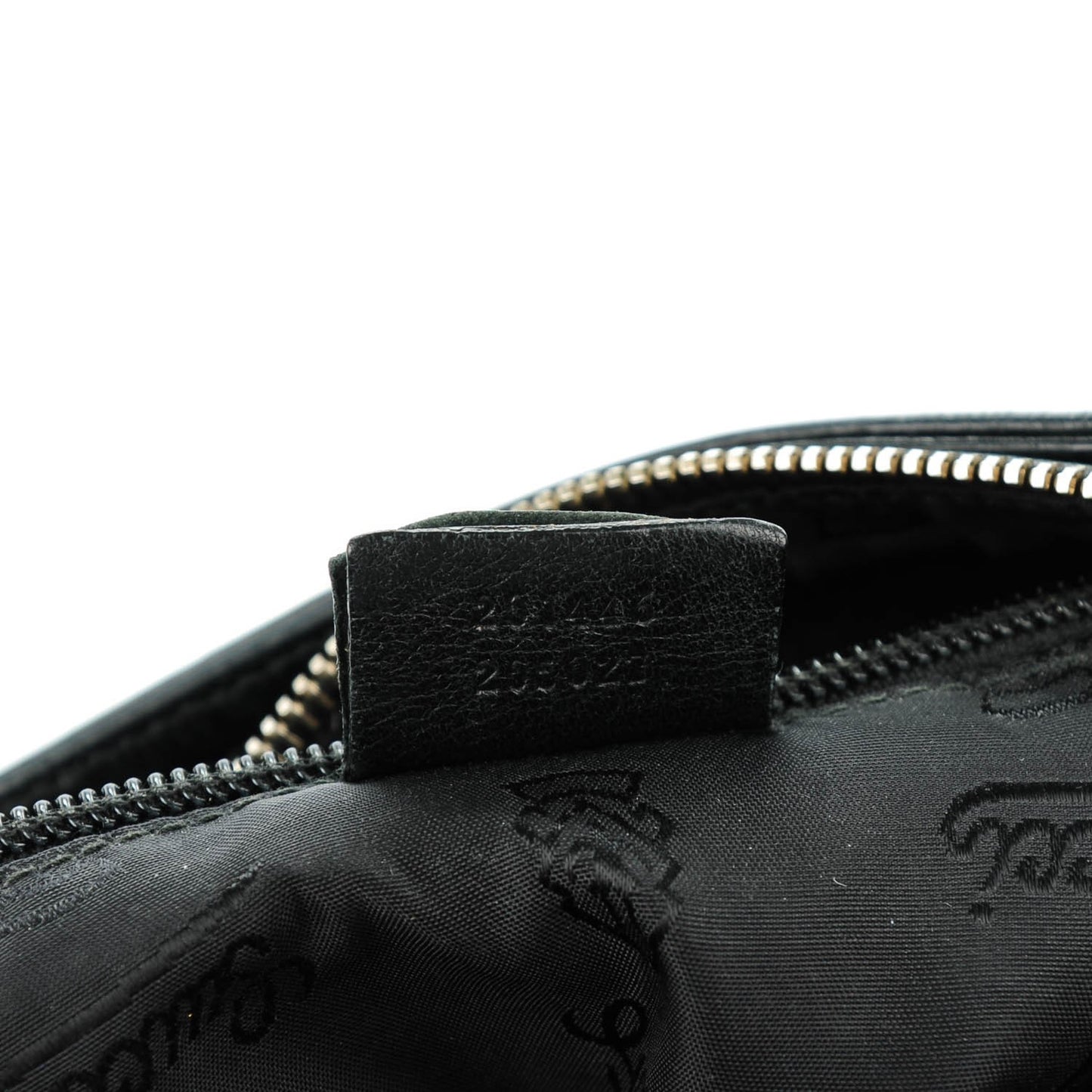 Guccissima Medium Flat Messenger Bag Black