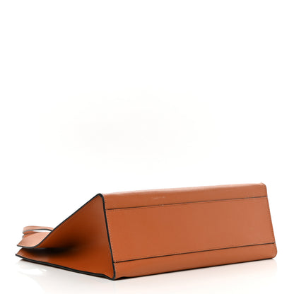 Marc Jacobs Grained Calfskin Grind Shopper Tote Smoked Almond 4 of 13