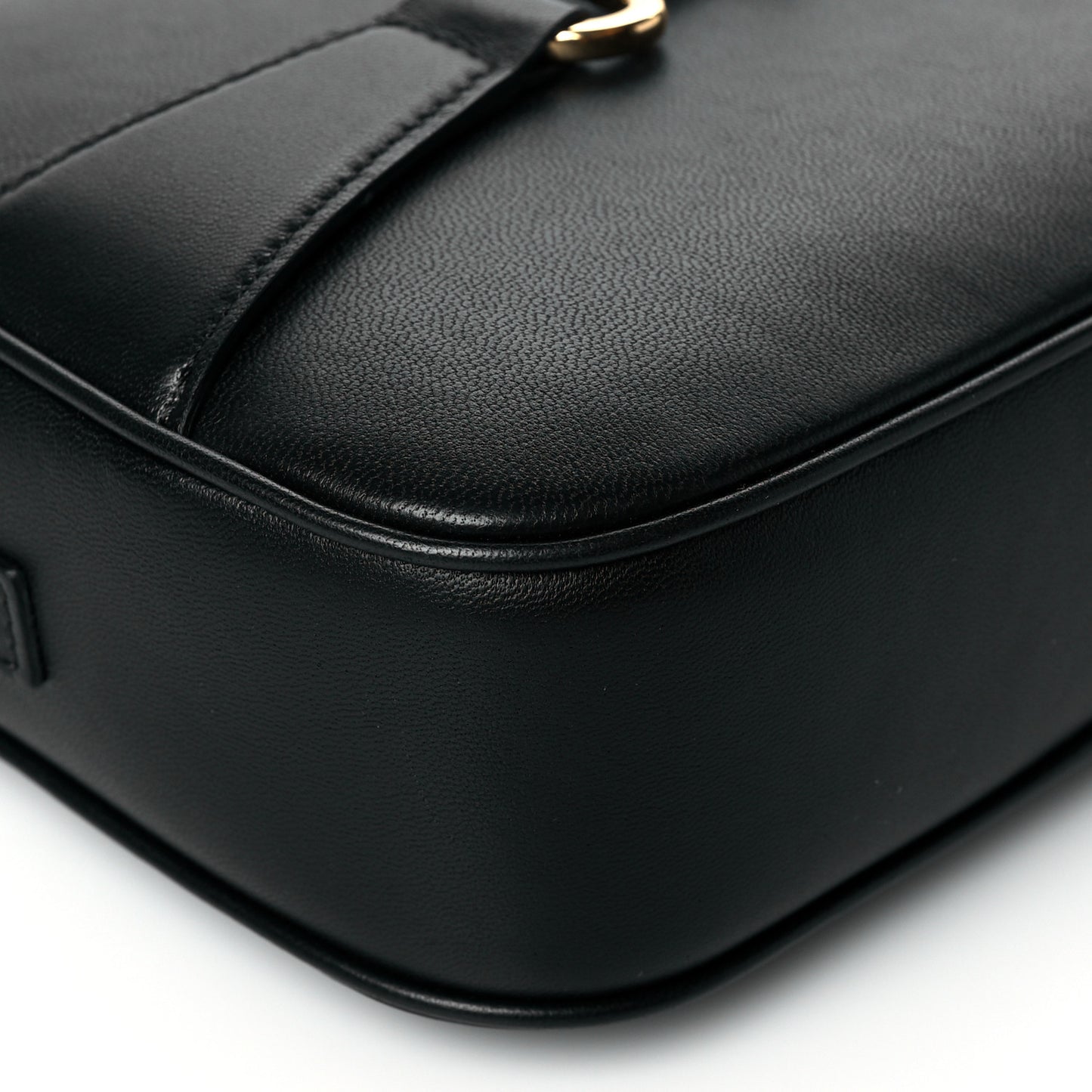 Calfskin Crecy Camera Bag Black