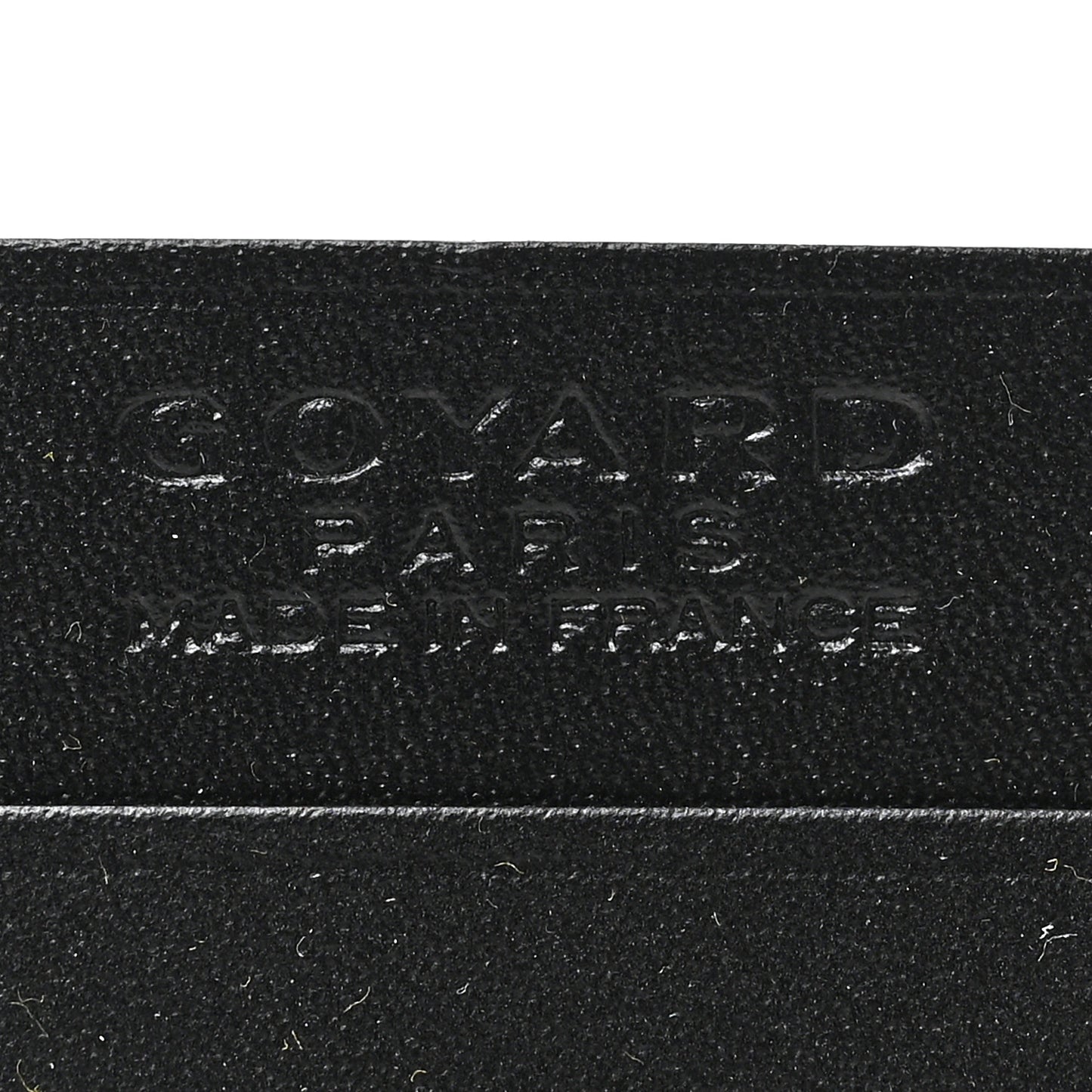 Goyardine Saint Sulpice Card Holder Black