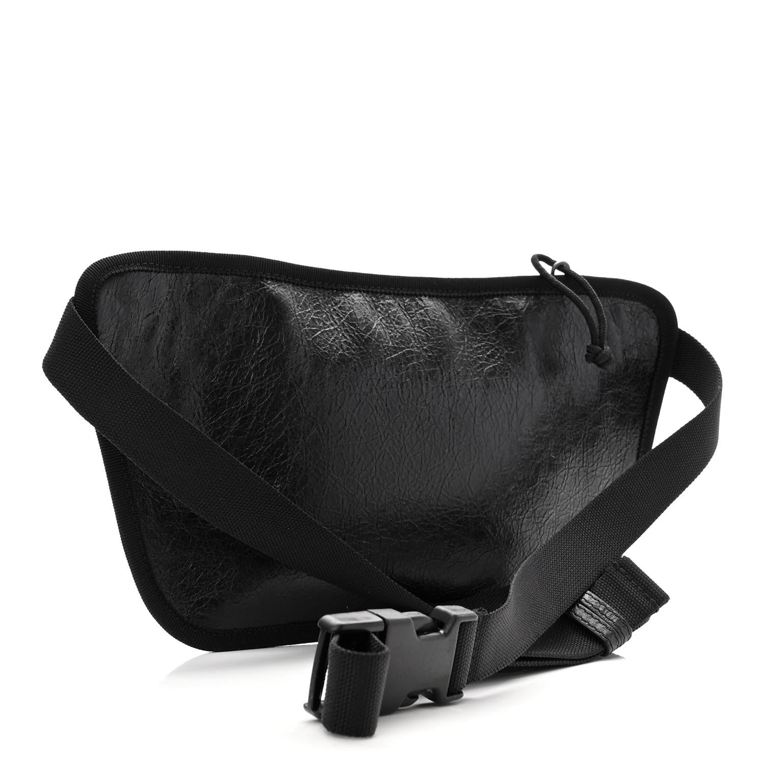 Balenciaga Agneau Arena Weekend Belt Wallet Black 3 of 10