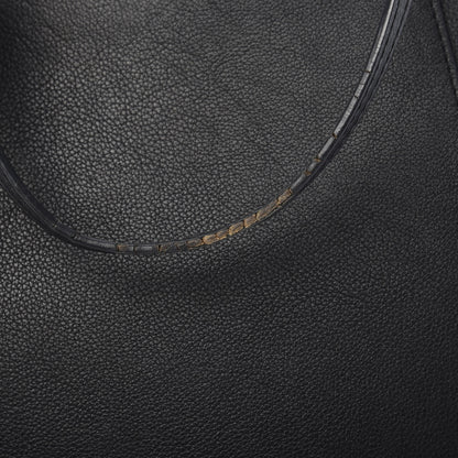 Louis Vuitton Calfskin Lockme Cabas Black 15 of 17