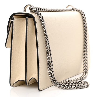 Gucci Textured Calfskin Crystal Small Dionysus Shoulder Bag Mystic White 3 of 14