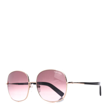 Tom Ford Acetate Georgina Sunglasses TF499 Purple 1 of 7