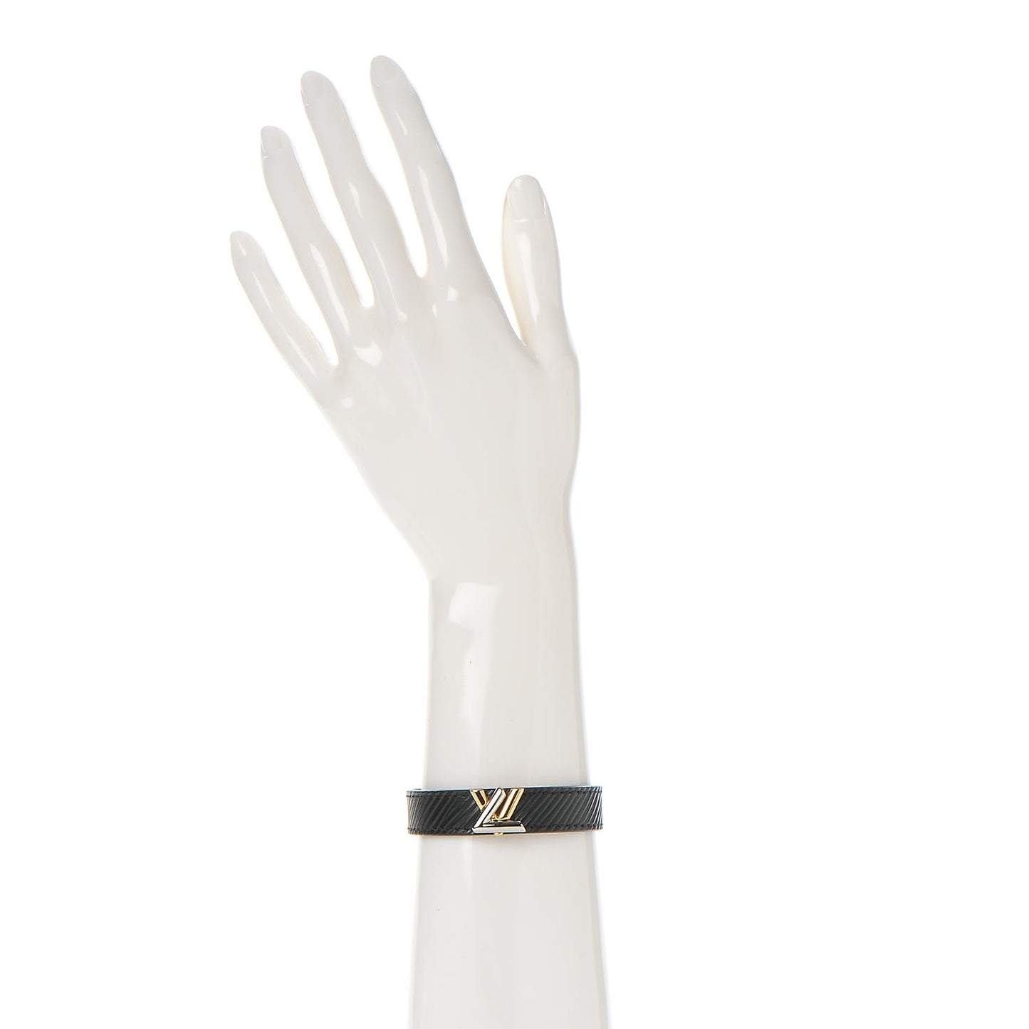 Epi Twist It Bracelet 17 Black