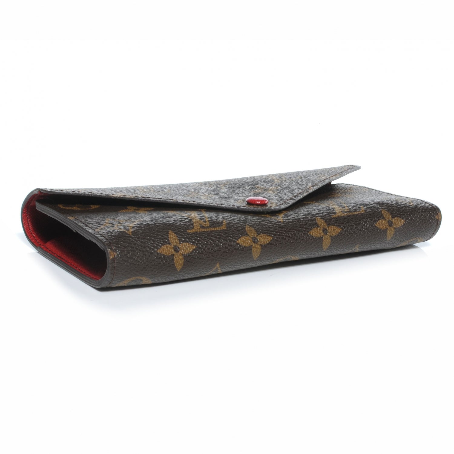 Louis Vuitton Monogram Josephine Wallet Red 4 of 7