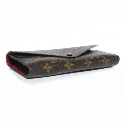 Louis Vuitton Monogram Josephine Wallet Red 4 of 7