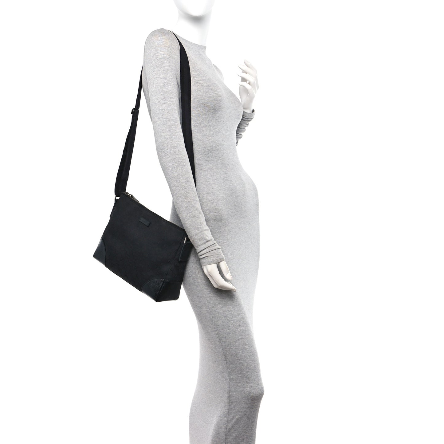 Monogram Joy Messenger Bag Black