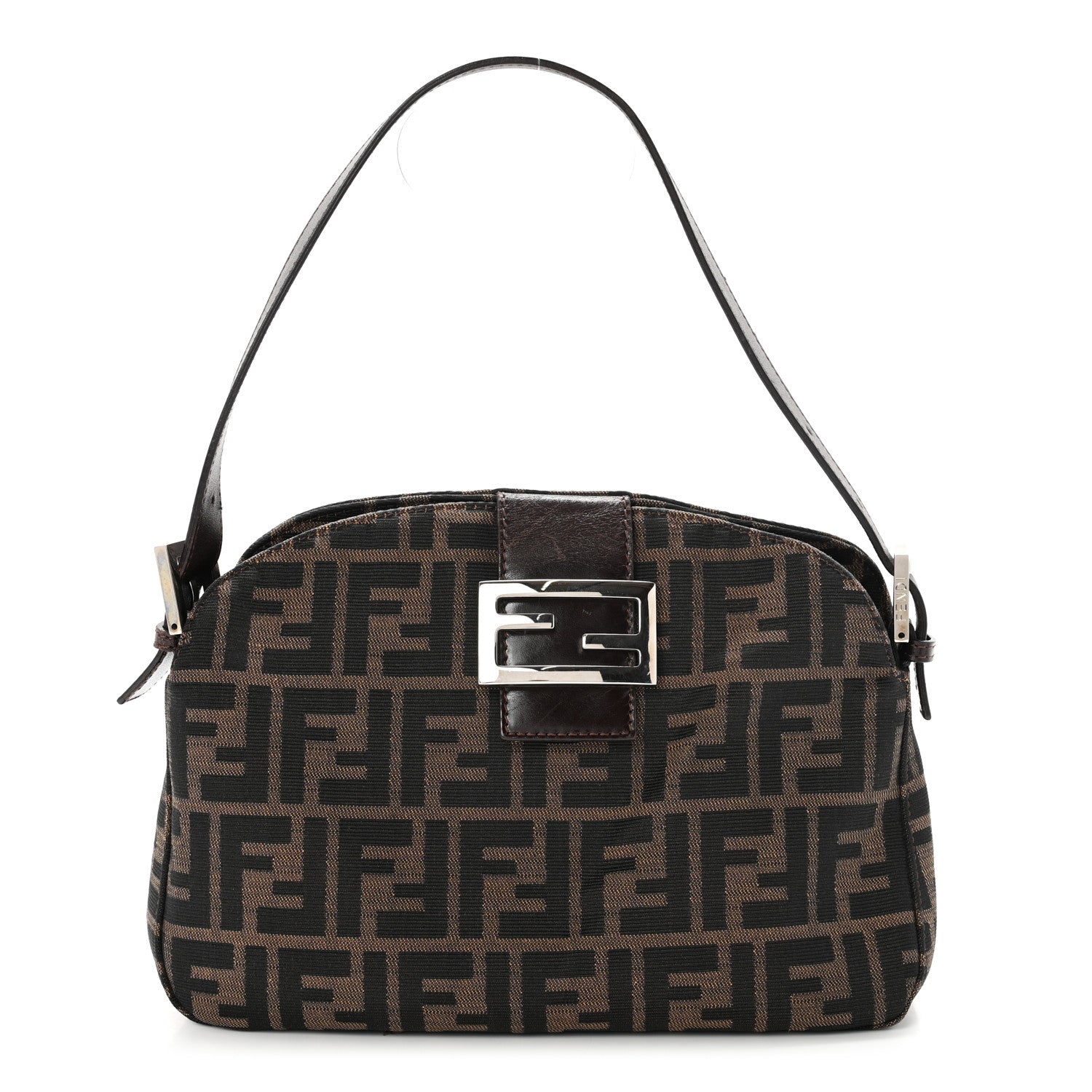 Fendi Zucca Baguette Shoulder Bag Tobacco 1 of 10