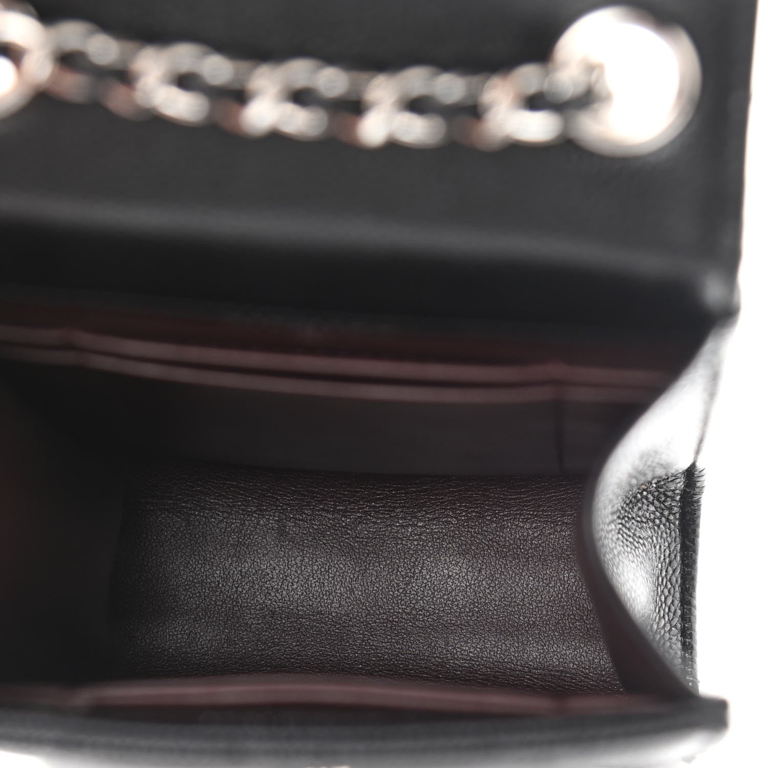 Chanel Caviar Quilted Classic Phone Holder Black 7 of 12