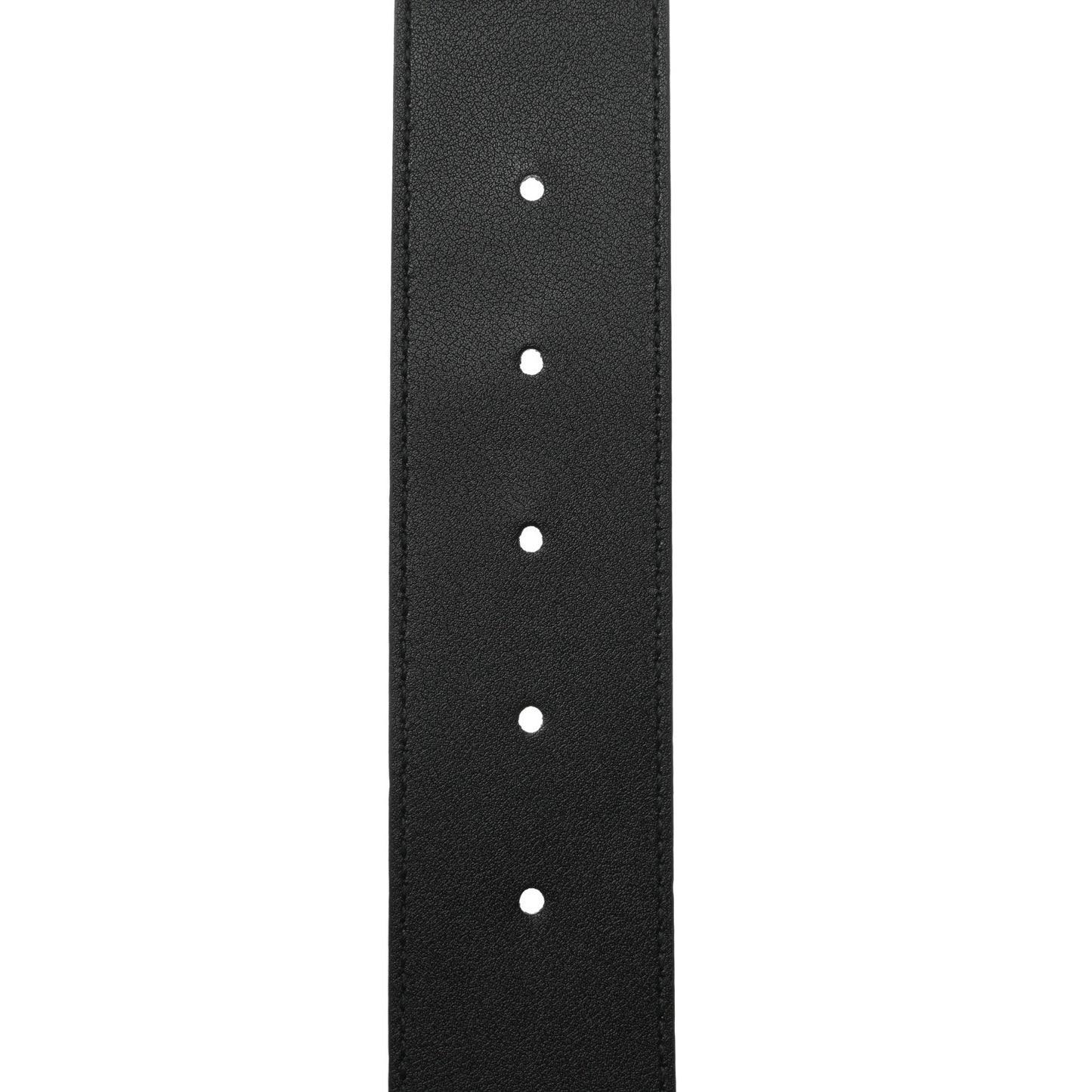 Textured Calfskin Double G 40mm Belt 90 36 Black
