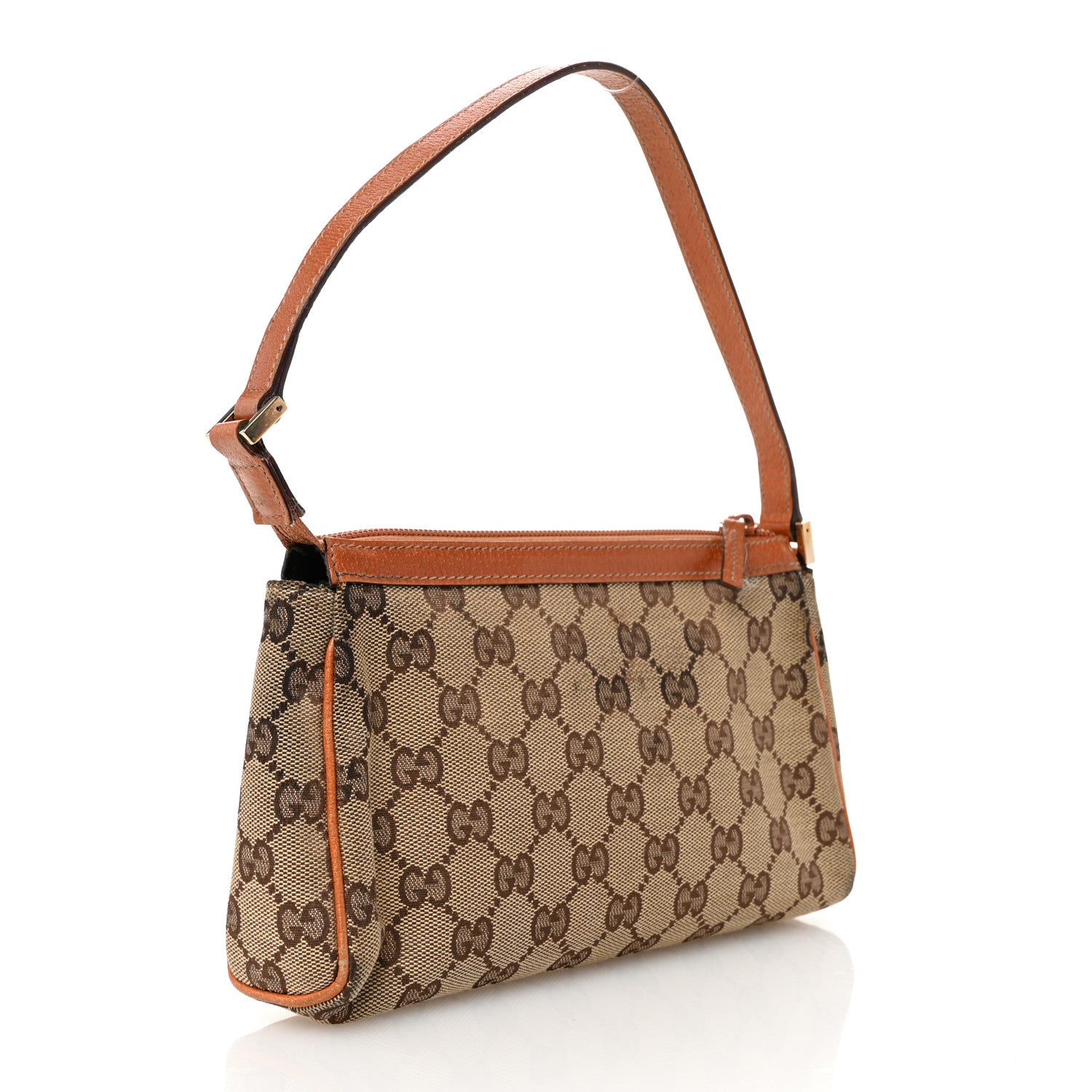 Gucci Monogram D Ring Cosmetic Case Light Brown 3 of 13