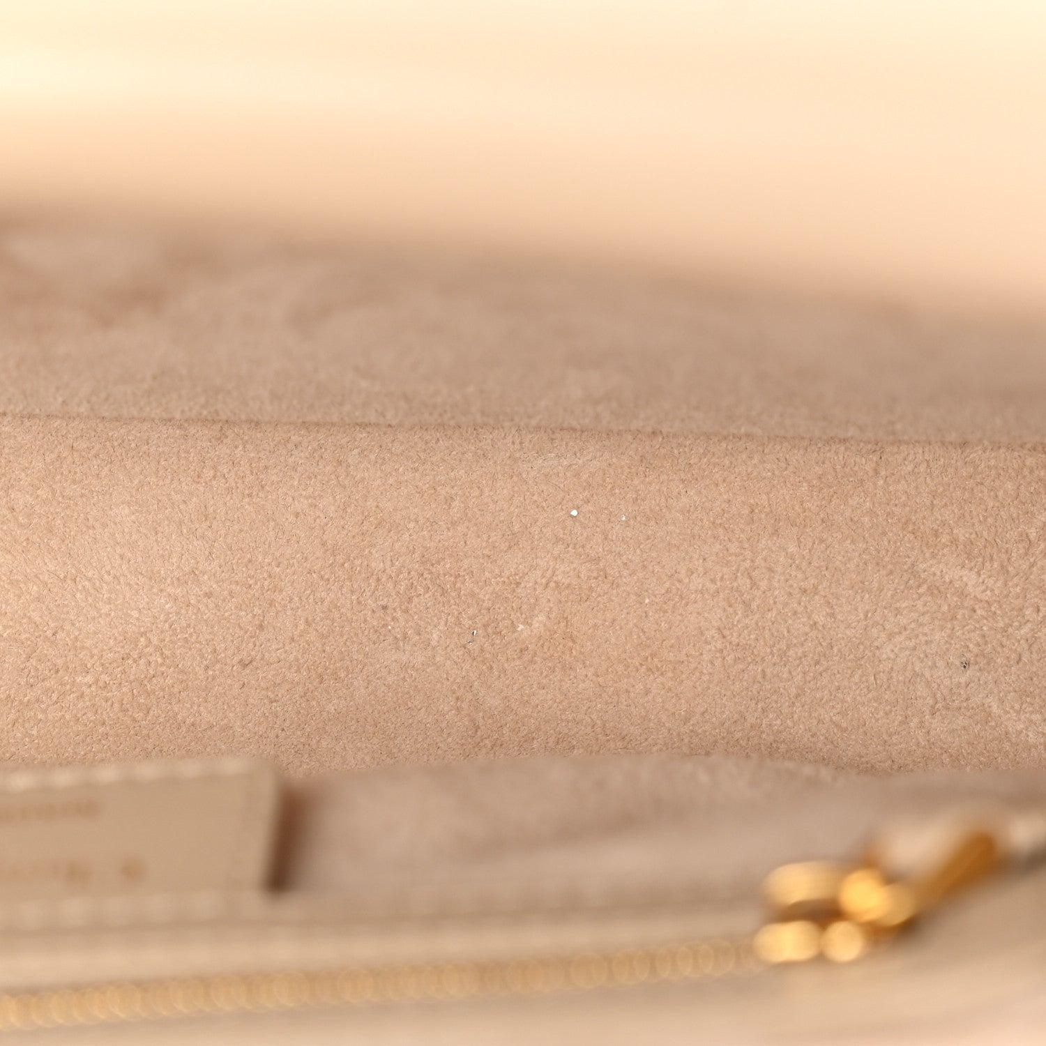Christian Dior Calfskin Cannage Small Jolie Top Handle Bag Powder Beige 11 of 11