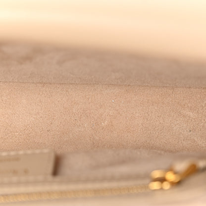 Christian Dior Calfskin Cannage Small Jolie Top Handle Bag Powder Beige 11 of 11