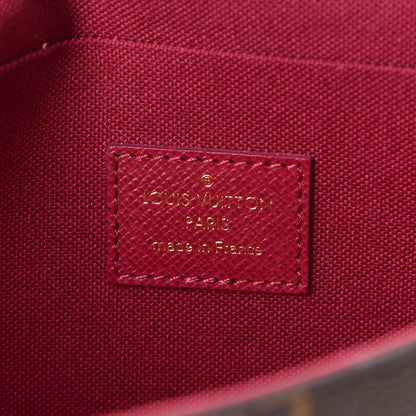 Louis Vuitton Monogram Pochette Felicie Chain Wallet Fuchsia 5 of 6