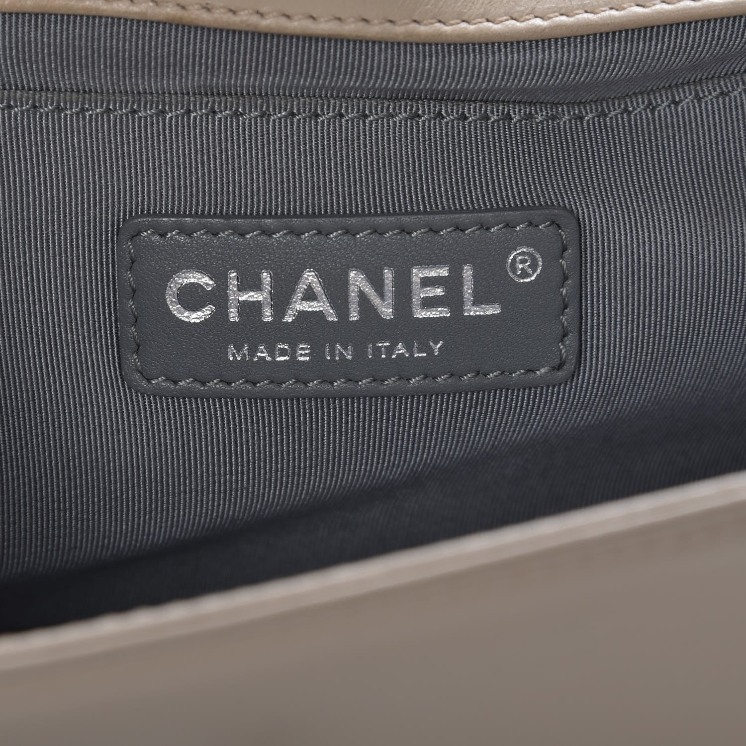 Chanel Lambskin Quilted Medium Boy Flap Beige 6 of 9