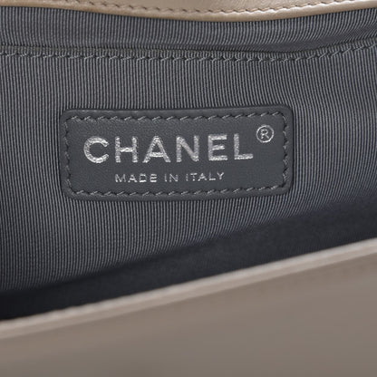 Chanel Lambskin Quilted Medium Boy Flap Beige 6 of 9
