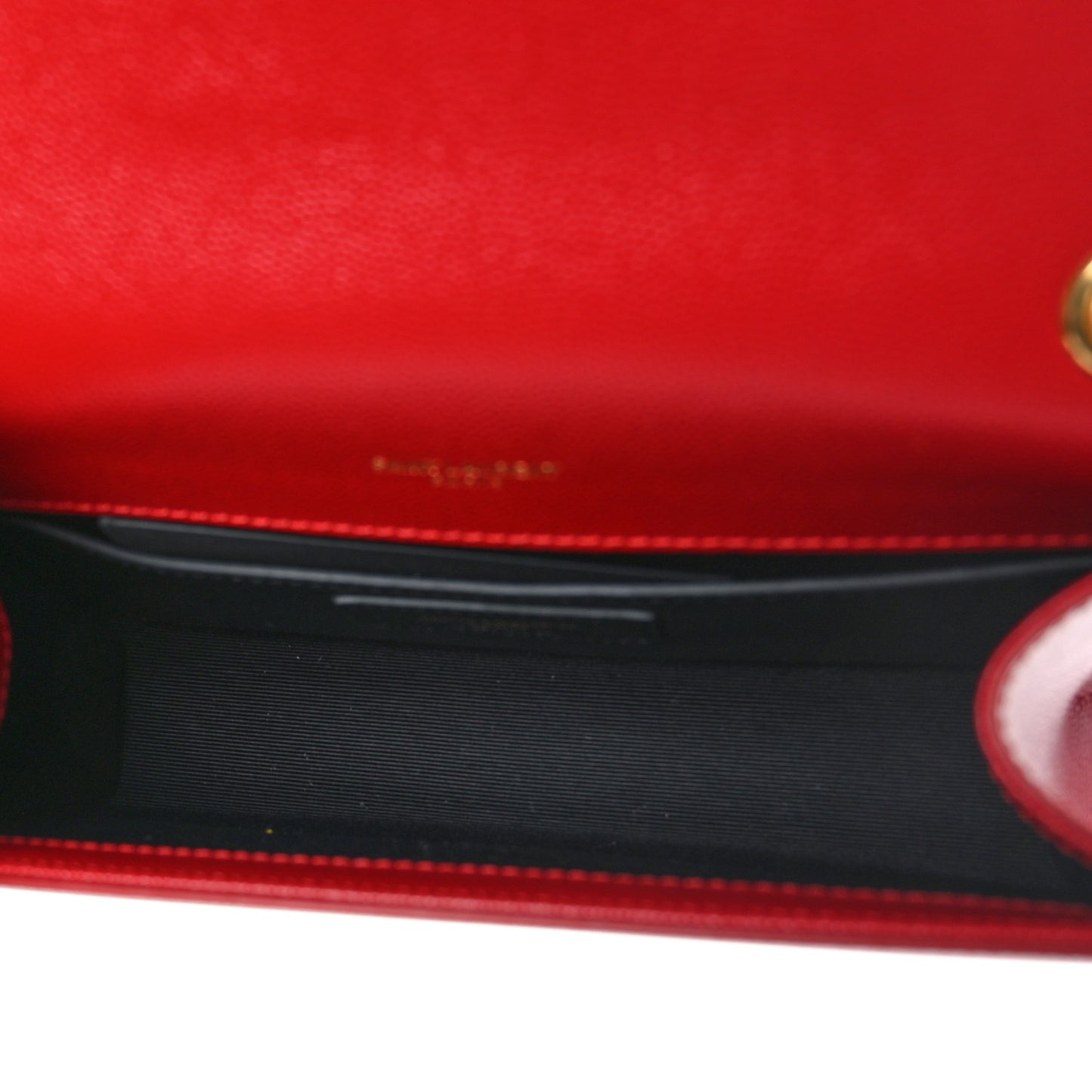 Grain De Poudre Small Monogram Kate Satchel Red
