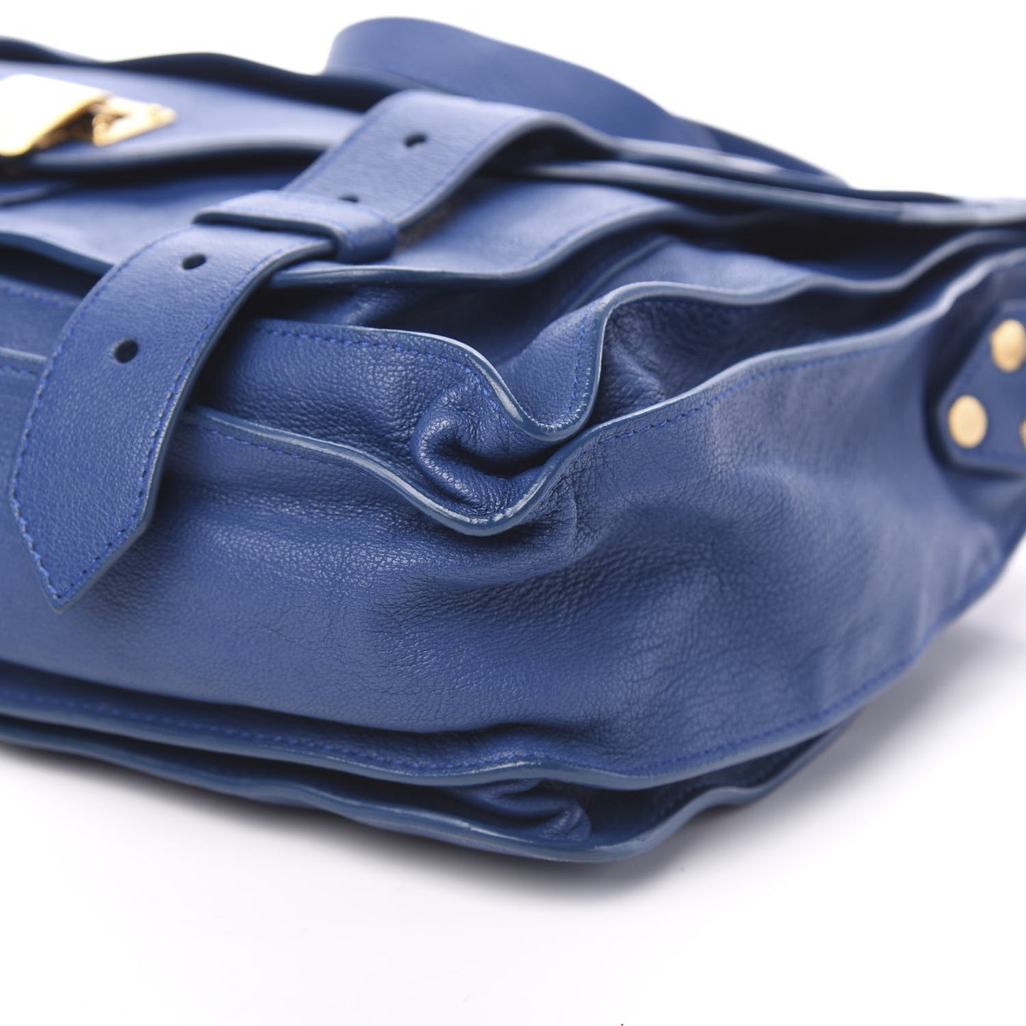 Lambskin Medium PS1 Satchel Royal Blue