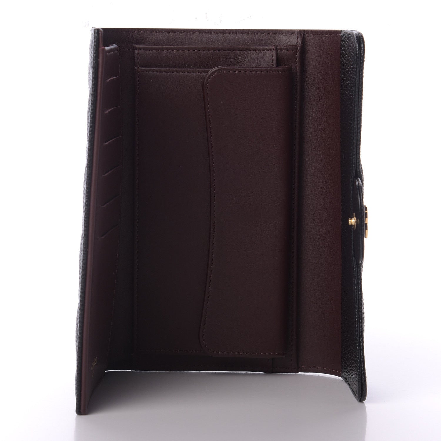 Chanel Caviar Quilted Large Flap Wallet Black 5 of 10