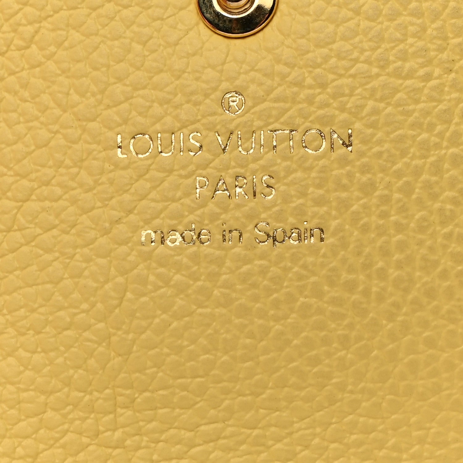 Louis Vuitton Empreinte Rosalie Coin Purse Yellow 6 of 7
