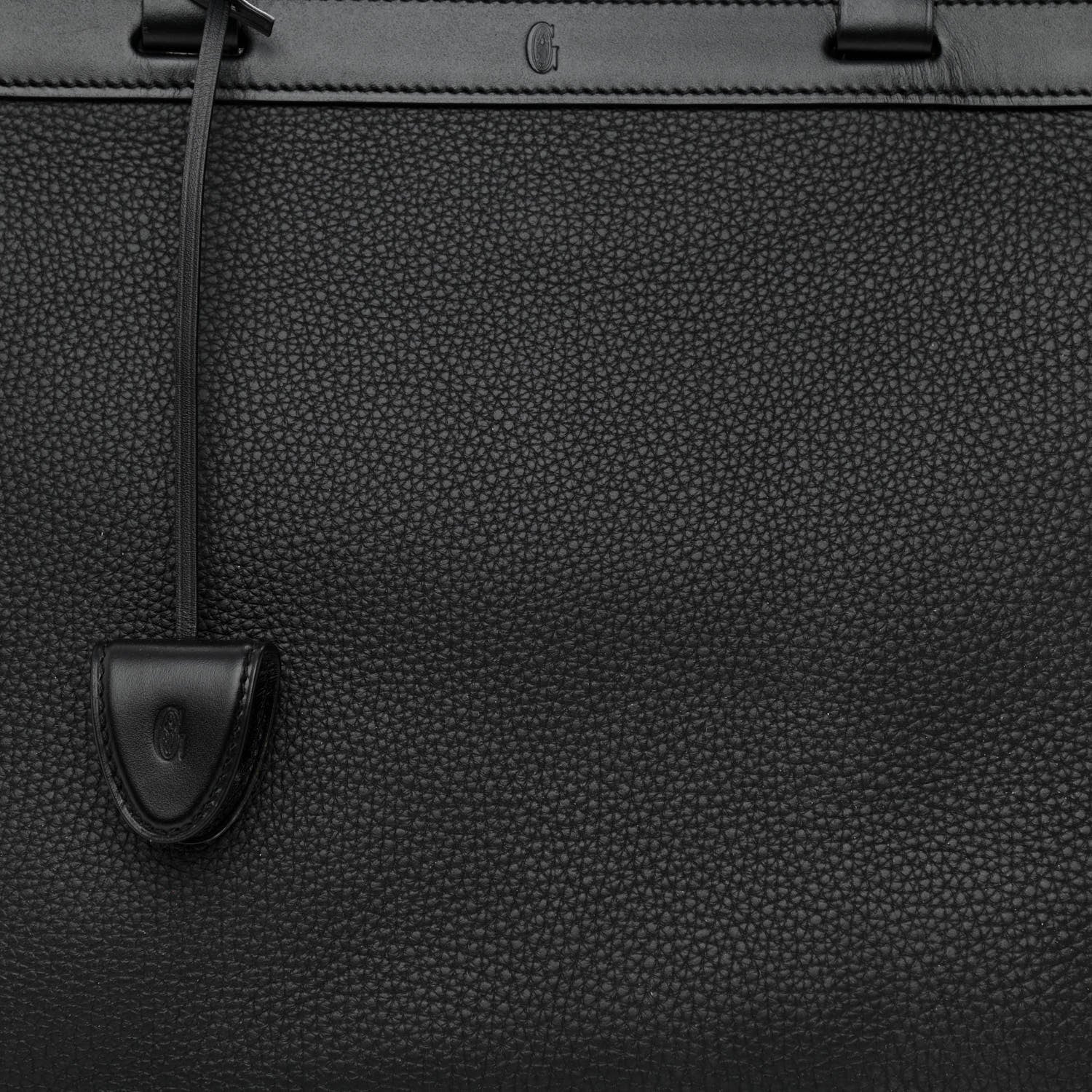 Goyard Calfskin Bellechasse PM Tote Black 7 of 9