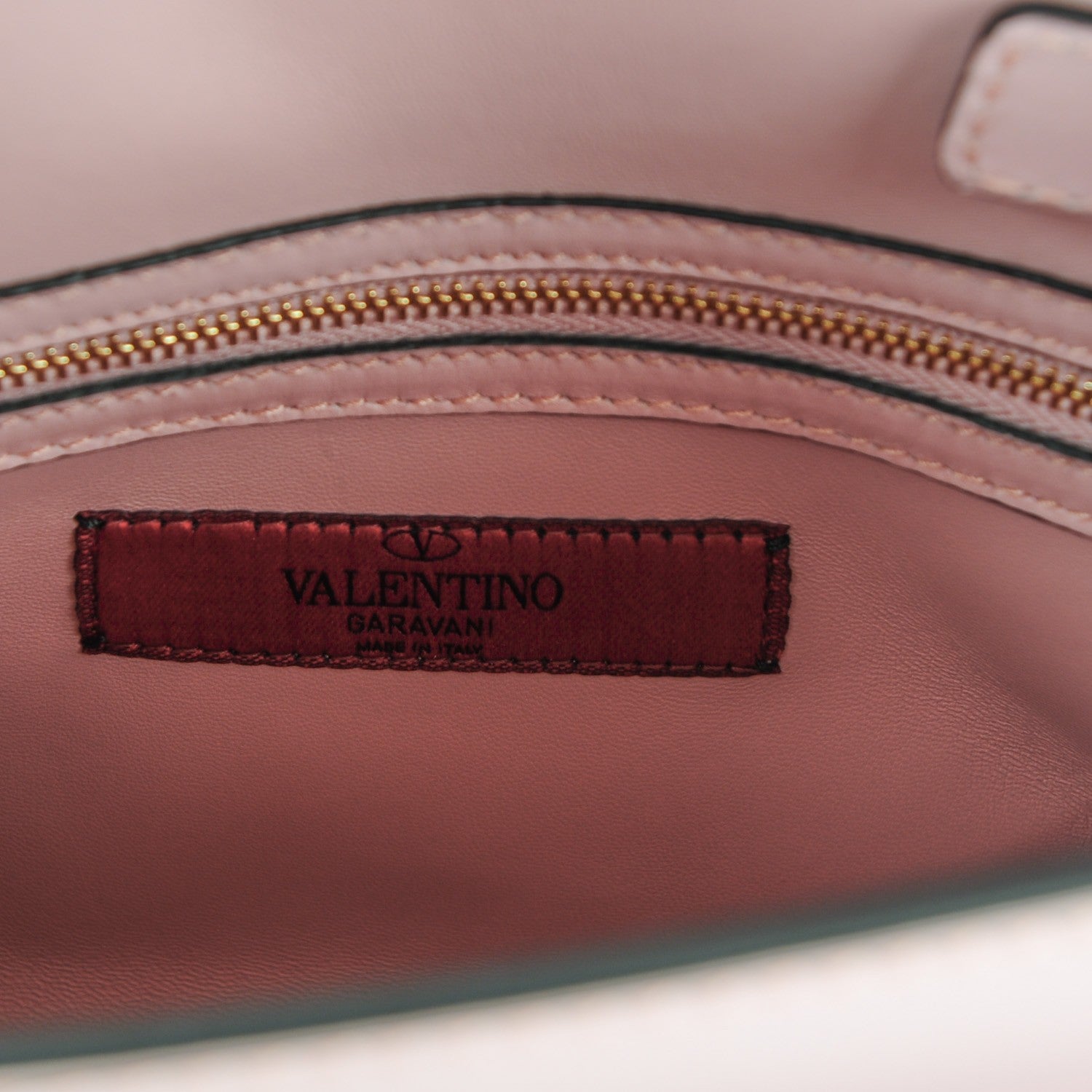 Valentino Garavani Vitello Small My Rockstud Frame Bag Poudre 6 of 7