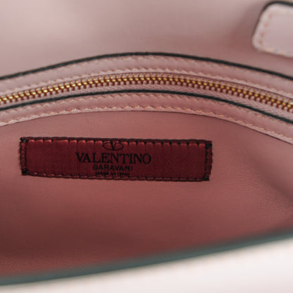 Valentino Garavani Vitello Small My Rockstud Frame Bag Poudre 6 of 7
