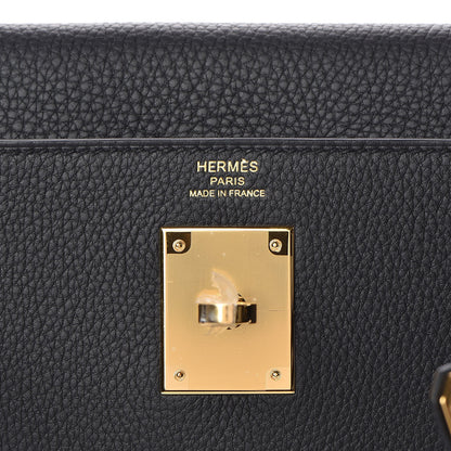 Hermes Togo Kelly Retourne 28 Black 18 of 42