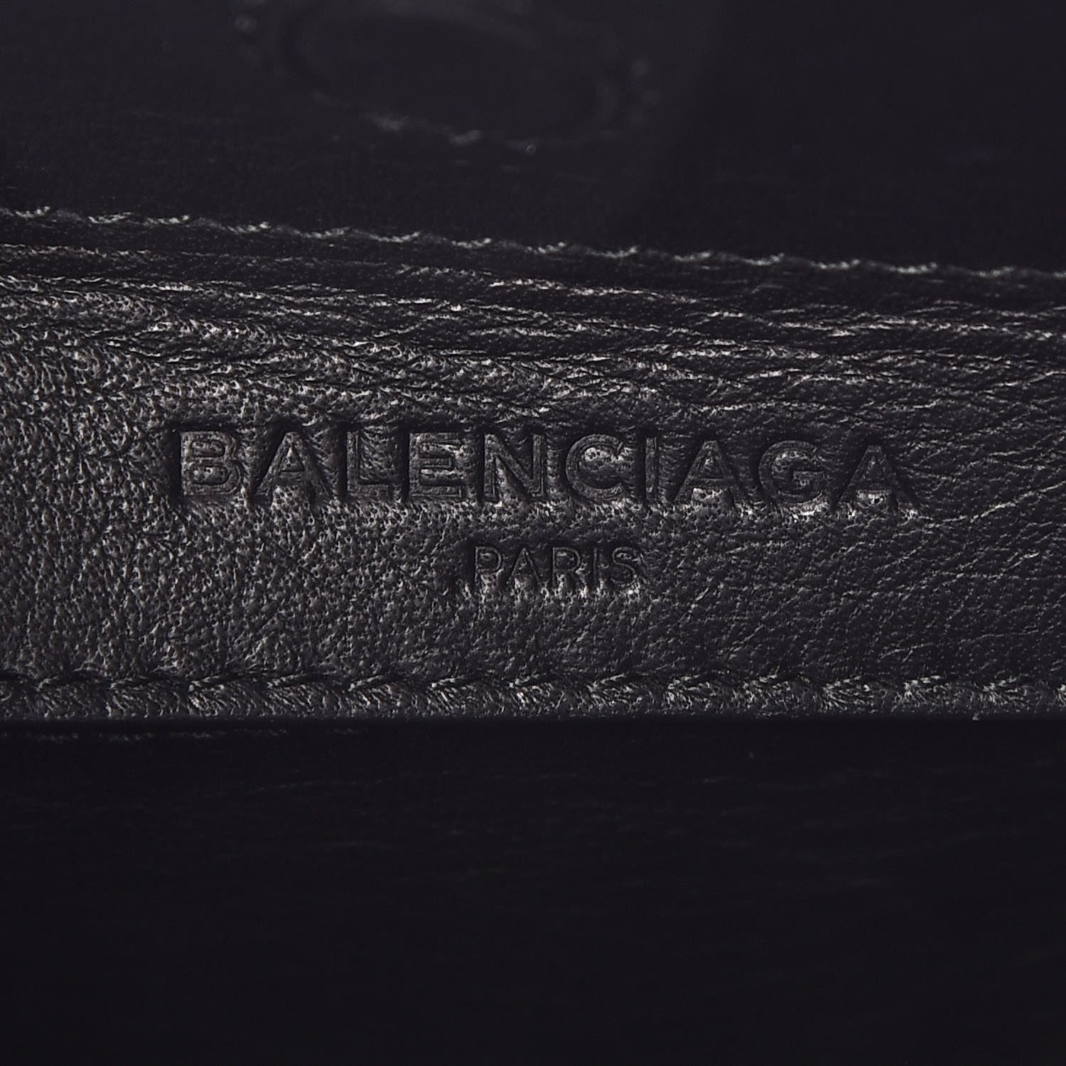 Balenciaga Grained Calfskin Papier Mini A4 Zip Around Tote Black 8 of 11