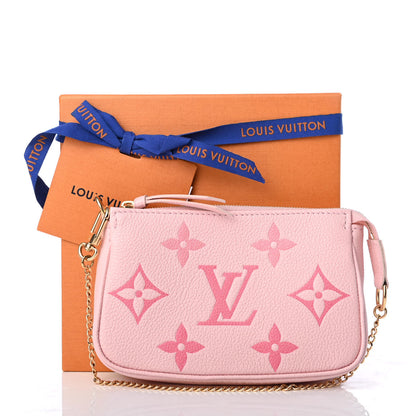 Louis Vuitton Empreinte Monogram Giant By The Pool Mini Pochette Accessories Bouton De Rose 7 of 7