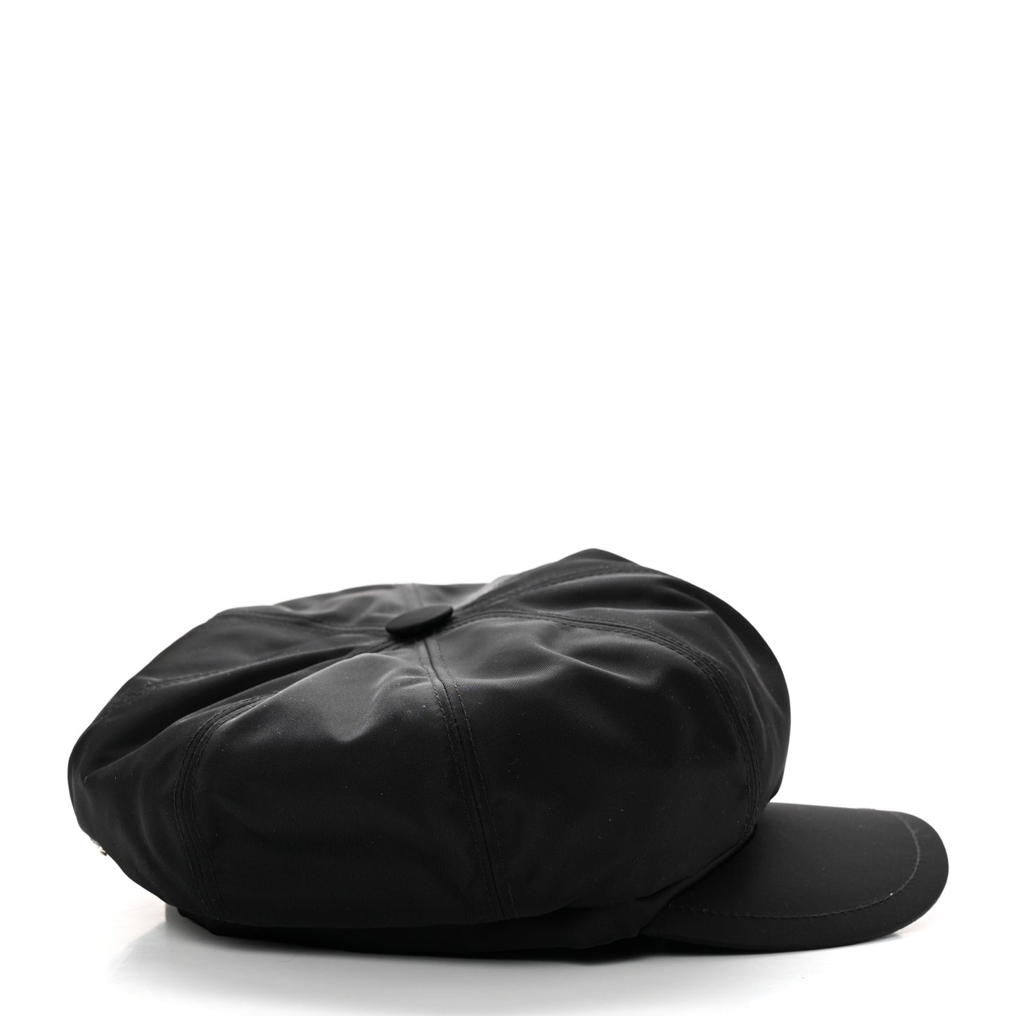Re-Nylon Mens Newsboy Hat L Black