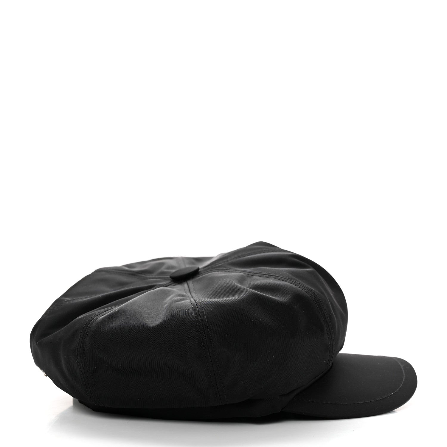 Prada Re-Nylon Mens Newsboy Hat L Black 5 of 8