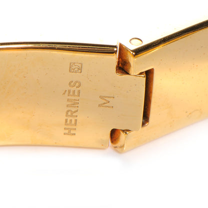 Hermes Enamel Narrow Clic Clac H Bracelet GM Rose Dragee 3 of 4