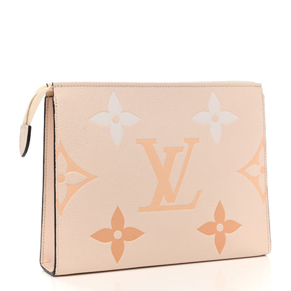 Louis Vuitton Empreinte Monogram Giant By The Pool Toiletry Pouch 26 Cream Saffron 3 of 7