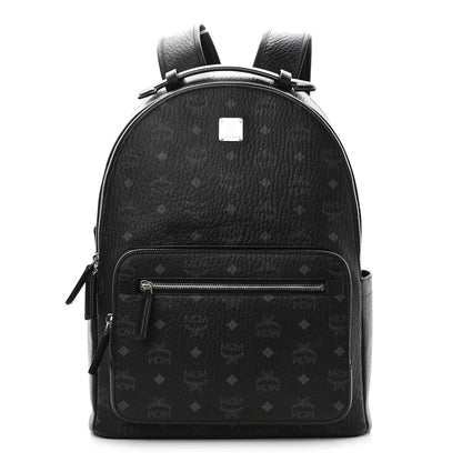 MCM Visetos Medium Stark Backpack Black 1 of 9