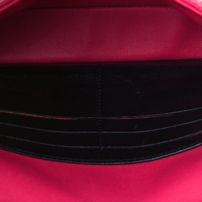Christian Dior Lambskin Cannage Miss Dior Promenade Pouch Fuchsia 4 of 14